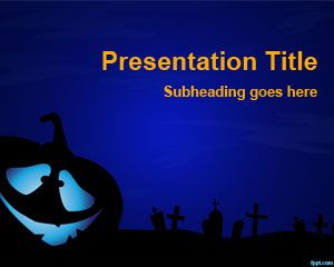 Plantilla PowerPoint de Terror