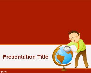 Traveller PowerPoint Template PPT Template