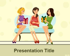 Baby Shower PowerPoint Template