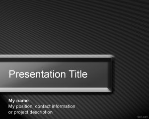 Power PowerPoint Template