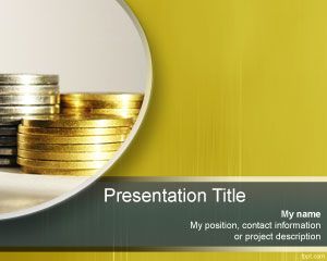 Plantilla PowerPoint de Monedas PPT Template