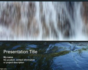 Cascade PowerPoint Template PPT Template