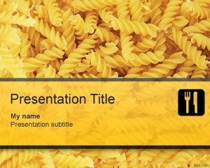 Pasta PowerPoint Template PPT Template