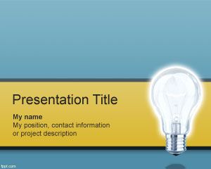 Thinking PowerPoint Template PPT Template