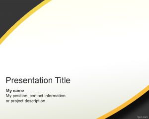 Gray Modern PowerPoint Template PPT Template