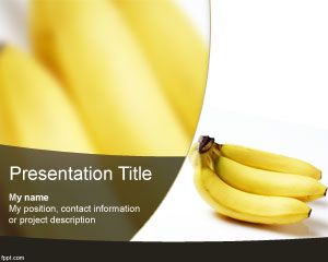 banana plantilla powerpoint