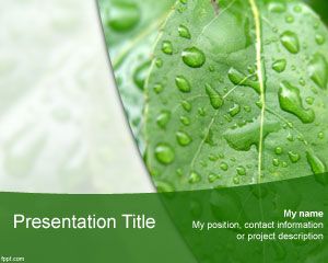 Natural Sciences PowerPoint Template PPT Template