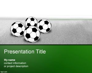 Soccer Championship PowerPoint Template PPT Template