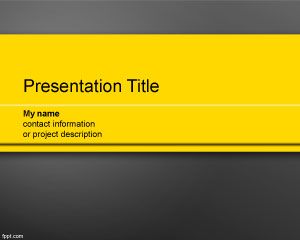 Prominent PowerPoint Template PPT Template