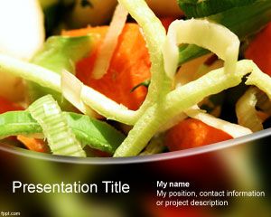 Vegetables PowerPoint Template PPT Template