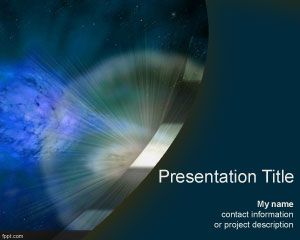 Supernova PowerPoint Template PPT Template