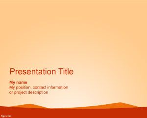 Wild West PowerPoint Template PPT Template