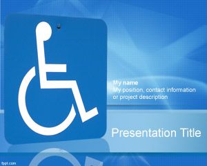 Handicap PowerPoint Template