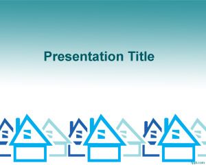 Housing Finance PowerPoint Template PPT Template