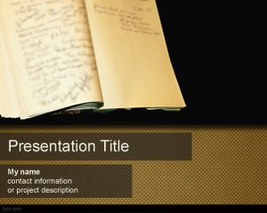 Guestbook PowerPoint Template PPT Template