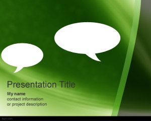 Gossip PowerPoint Template