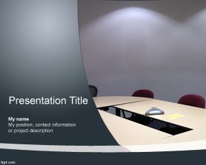 Meeting Room PowerPoint Template PPT Template