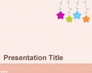 Baby Mobile PowerPoint Template PPT Template