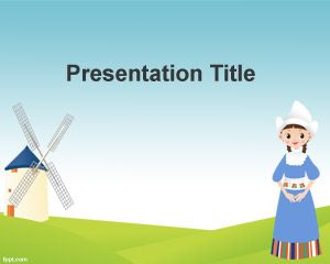 Holland Mills PowerPoint Template