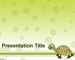 Turtle PowerPoint Template PPT Template