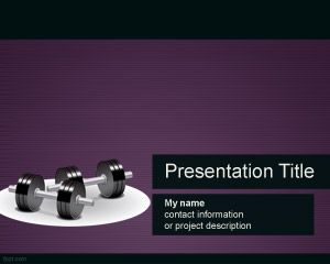 Fitness PowerPoint Template PPT Template