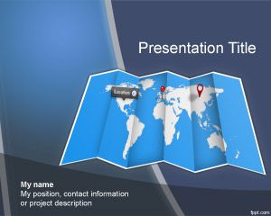 Worldmap PowerPoint Template PPT Template