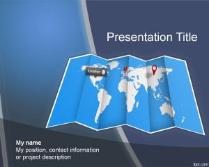 world map template