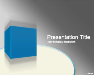 3D Box PowerPoint Template PPT Template