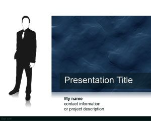 Working Man PowerPoint Template PPT Template