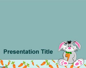 Rabbit PowerPoint Template PPT Template