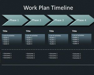 Workplan Timeline PowerPoint Template PPT Template