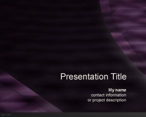Violet Texture PowerPoint Template PPT Template