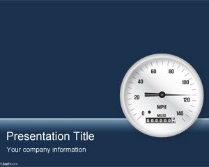 Business Gauge PowerPoint Template PPT Template