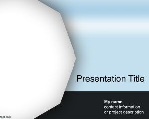 Polygon PowerPoint Template PPT Template