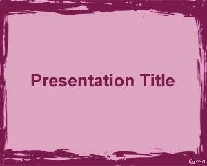 Graphic Art PowerPoint Template PPT Template