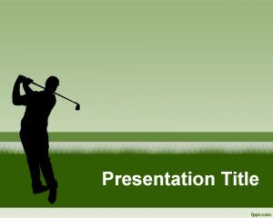 Golf PowerPoint Template PPT Template