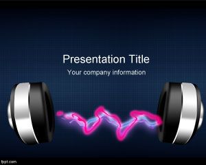 Radio Music PowerPoint Template PPT Template
