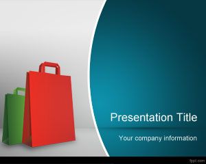 Going Shopping PowerPoint Template PPT Template
