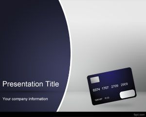 Debit Card PowerPoint Template PPT Template