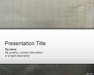 Grey PowerPoint Template