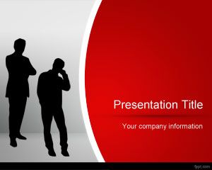 Red Business PowerPoint Template