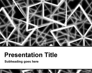 Steel Rods PowerPoint Template PPT Template