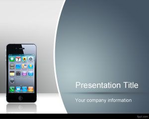 Touchscreen PowerPoint Template PPT Template