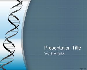 Plantilla PowerPoint de Genética PPT Template