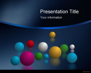 Space Balls PowerPoint Templates PPT Template