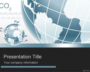 CO2 PowerPoint Template PPT Template