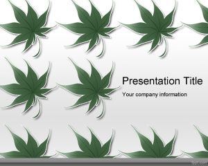 Sustainability PowerPoint Template PPT Template
