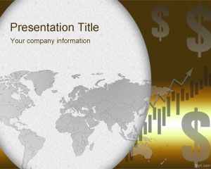 World Bank PowerPoint Template PPT Template