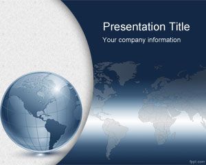 Virtual World PowerPoint Template PPT Template