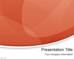 Red Modern PowerPoint Template PPT Template